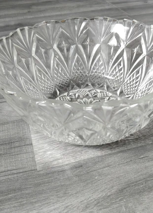 Saladier vintage effet cristal, brand: Inconnu, condition: Very good, €8.00, €9.10 includes Buyer Protection