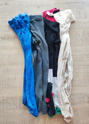 4 paires de collants 3/4 ans, marque: sansnom., état: Bon état, taille: 3 ans / 98 cm, 6,00 €, 7,00 € Protection acheteurs incluse