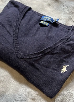 Polo Ralph Laurent Pullover taille M logo brodé en blanc, brand: Ralph Lauren, condizioni: Ottime, taglia: M, €29.99, €32.19 include la Protezione acquisti