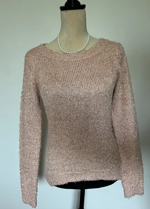 Pull long rose poudré, brand: Mim, condition: Good, size: S / 36 / 8, €2.00, €2.80 includes Buyer Protection