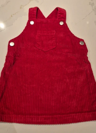 Rood rib jurkje, marque: Zeeman, état: Très bon état, taille: 6-9 mois / 68 cm, 2,00 €, 2,80 € Protection acheteurs incluse