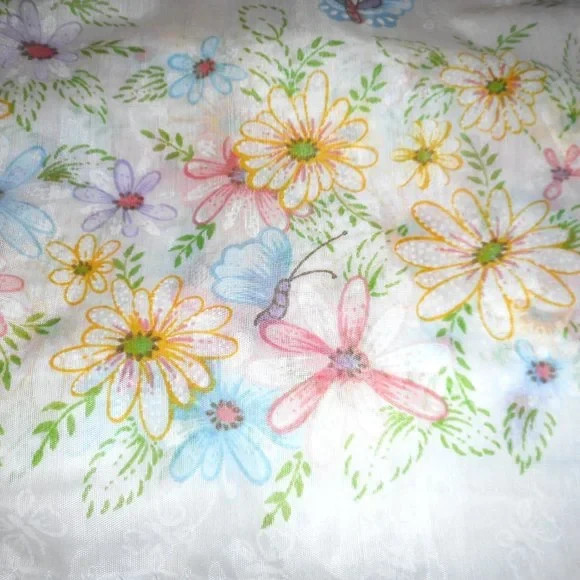 Butterfly Spring Floral Curtains 3