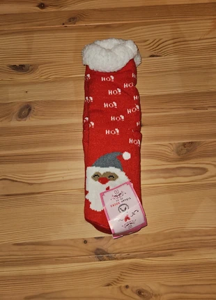 Chaussette fourré Père Noel, brand: Noël, condition: New without tags, size: S | 35–38, €6.00, €7.00 includes Buyer Protection Pro