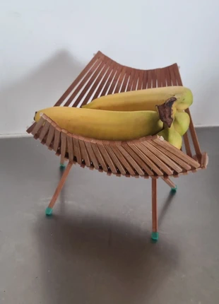 Vintage opvouwbare fruitschaal, merk: geen, staat: Heel goed, € 10,00, € 11,20 inclusief Kopersbescherming