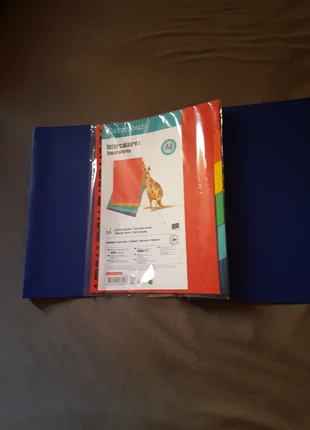 Classeurs souples + intercalaires , marque: Carrefour, état: Bon état, 6,00 €, 7,00 € Protection acheteurs incluse
