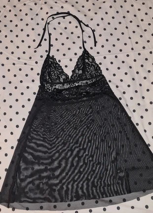 Nuisette taille M Noire dentelle, marque: sansmarque, état: Très bon état, 5,00 €, 5,95 € Protection acheteurs incluse