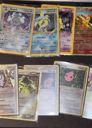 Lot cartes pokemon - reverse holographique bloc ex, set de base edition 1,, brand: Pokémon, condition: Good, €110.00, €116.20 includes Buyer Protection