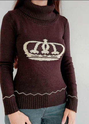 Pull marron col roulé 38, marque: impulse london, état: Bon état, taille: M / 38 / 10, 3,00 €, 3,85 € Protection acheteurs incluse