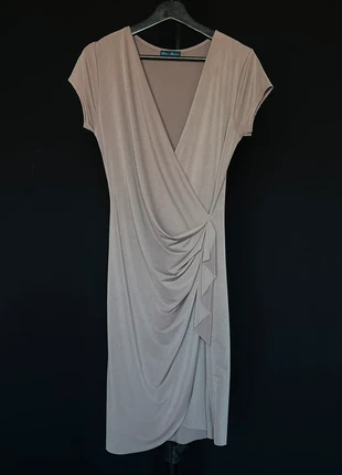 Knitted summer dress in taupe color, size s, marca: Bleu Marine, estado: Bueno, tamaño: S / 36 / 8, 8,00 €, 9,10 € Protección al comprador incluida