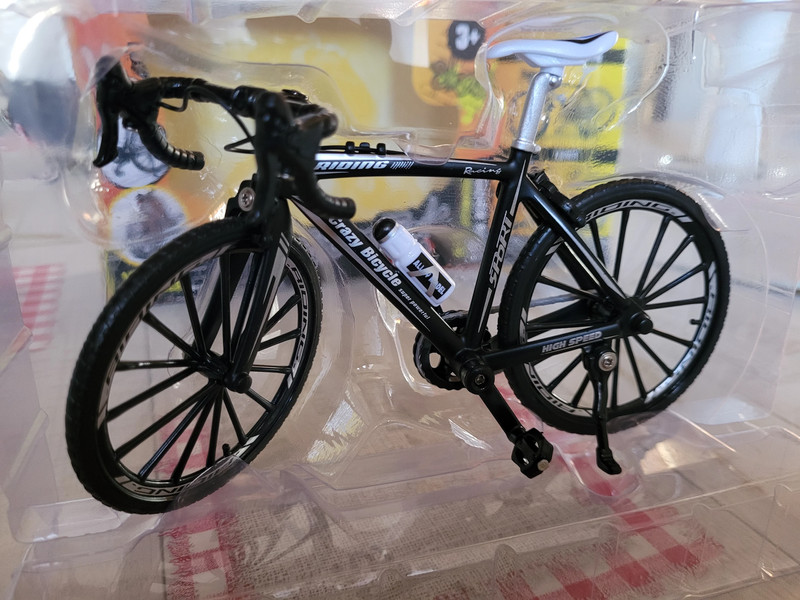 1 Pc 1: 10 Modèle de vélo Miniature Finger Bicycle Bike Jouet en