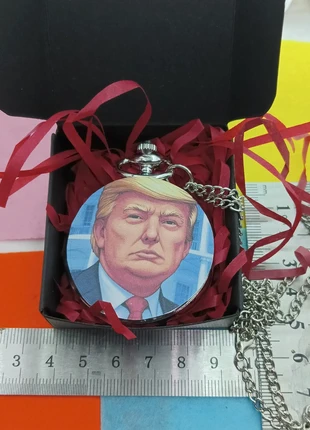 Montre à gousset Trump, marca: Artisanat.fr, estado: Muy bueno, tamaño: 47 mm o más, 5,00 €, 5,95 € Protección al comprador Pro incluida