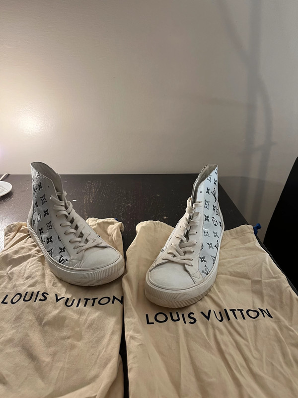 Louis Vuitton blanche montante tattoo - Vinted
