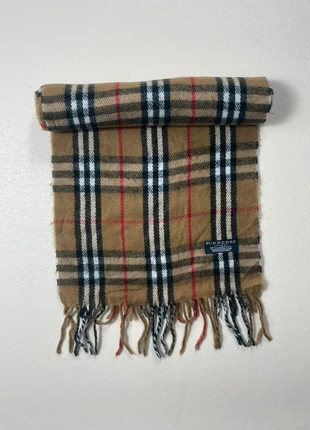 Écharpe Burberry Marron 100% Laine D’agneau, brand: Burberry, condizioni: Ottime, €42.90, €45.75 include la Protezione acquisti
