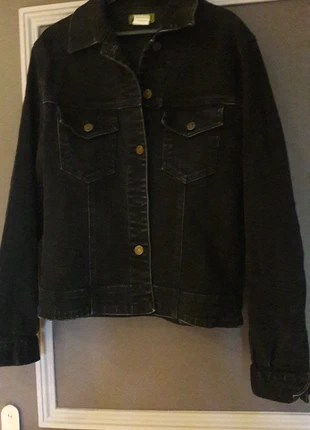 Blouson Jean noir délavé , brand: Nothing Else, condizioni: Buone, taglia: L / IT 44 / EU 40, €3.00, €3.85 include la Protezione acquisti