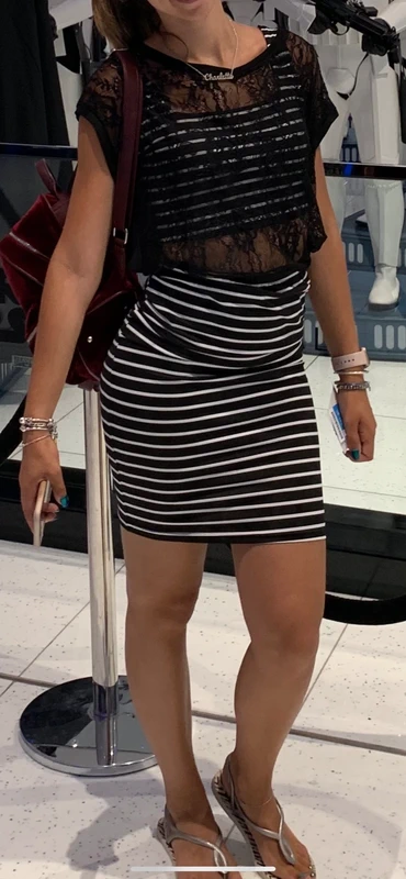Jupe rayée