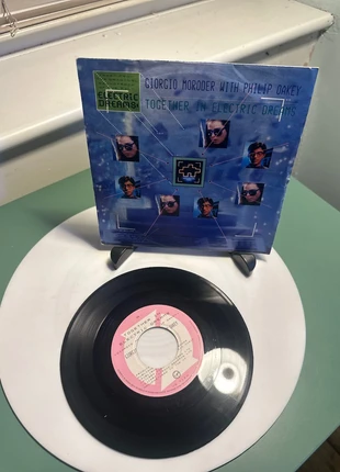 Giorgio Moroder and Phil Oakey - Together in electric dreams 7” single, condition: Satisfactory, £1.00, £1.75 includes Buyer Protection