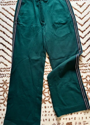 Pantalon wide Sandro vert foncé, brand: Sandro, condizioni: Nuovo senza cartellino, taglia: M / IT 42 / EU 38, €25.00, €26.95 include la Protezione acquisti