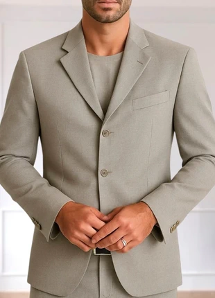 Americana | Blazer gris de LOEWE, talla 52 (L), marca: Loewe, estado: Nuevo sin etiquetas, tamaño: L, 120,00 €, 126,00 € Protección al comprador incluida