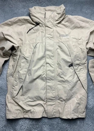 Veste imperméable Gore-tex Millet couleur crème avec logo brodé taille XL, marque: Millet, état: Très bon état, taille: XL, 37,00 €, 39,55 € Protection acheteurs (Pro) incluse