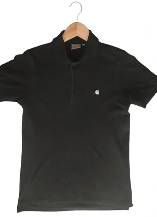 Polo noir homme Carhartt taille S – Classique indémodable, merk: Carhartt, staat: Heel goed, maat: S, € 24,50, € 26,43 inclusief Kopersbescherming