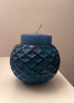 Candela + portacandela, estado: Muito bom, €20.00, €21.70 inclui Proteção do Comprador