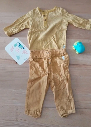 Ensemble garçon 9 mois, marque: Kiabi, état: Très bon état, taille: 9-12 mois / 74 cm, 2,00 €, 2,80 € Protection acheteurs incluse