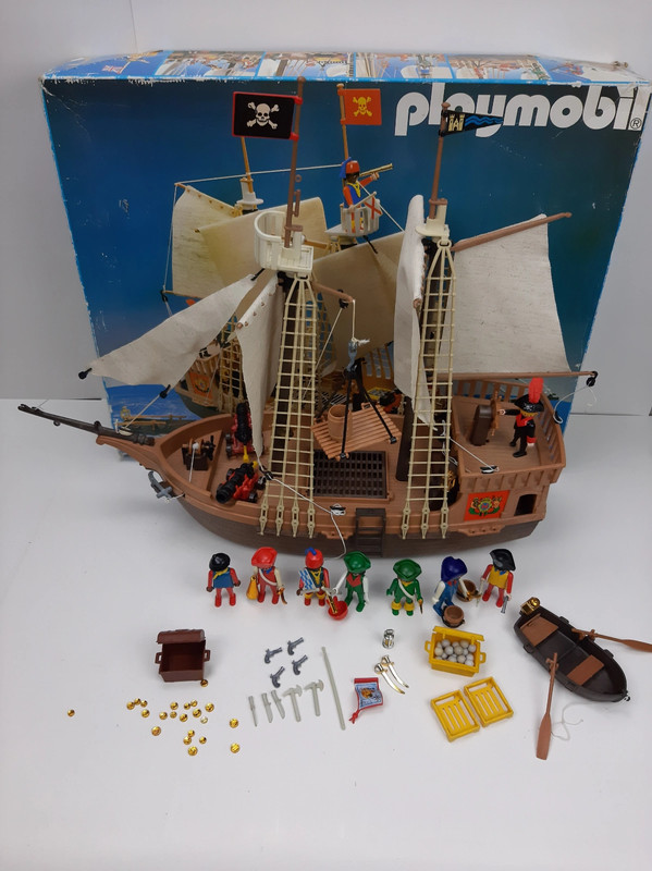 damper Begravelse samvittighed Playmobil 3550 Pirate ship Klicky Vintage - Vinted