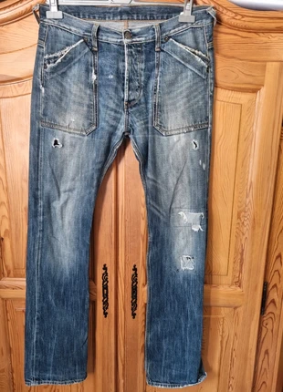 Jeans usé taille 42 le temps des cerises, marque: Le Temps des Cerises, état: Satisfaisant, taille: M, 1,50 €, 2,28 € Protection acheteurs incluse