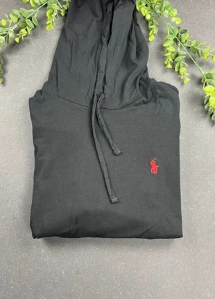 Sweat-shirt/pull à capuche Ralph Lauren | taille M | noir logo rouge, marke: Ralph Lauren, zustand: Sehr gut, größe: M, 29,00 €, 31,15 € inklusive Vinted-Käuferschutz