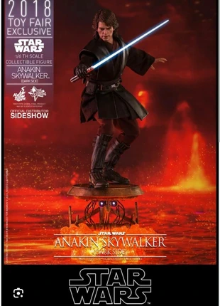 Figurine Hot toys Anakin Skywalker dark side MMS486., merk: Hot Toys, staat: Nieuw met prijskaartje, maat: Prematuur, tot 44 cm, € 500,00, € 510,00 inclusief Kopersbescherming
