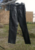 H5 Schnür Jeans schwarz W30 Hard leathers stuff 11