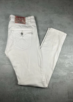Jeans pant True Religion W31 FR42 Ripped jeans Y2K coupe made in usa 100% coton, merk: True Religion, staat: Heel goed, maat: W32 | FR 42, € 38,00, € 40,60 inclusief Kopersbescherming