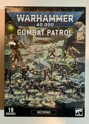 Boite VIDE Combat patrol necron warhammer 40000, marque: Games Workshop, état: Bon état, 2,00 €, 2,80 € Protection acheteurs incluse