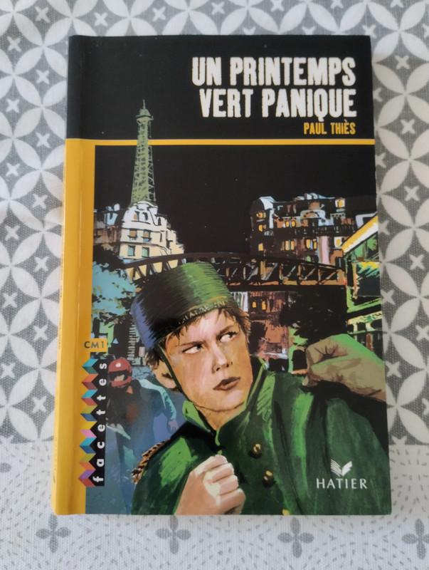 Livre de poche jeunesse : "Un printemps vert panique" 1