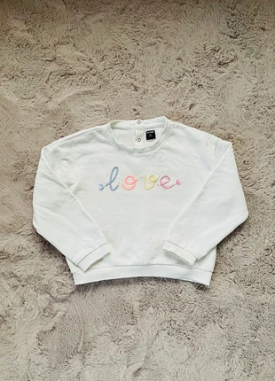 Sweat pull LOVE Kiabi fille, marque: Kiabi, état: Très bon état, taille: 4 ans / 104 cm, 3,50 €, 4,38 € Protection acheteurs incluse