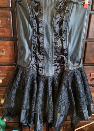 Dark Star corseted dress size s-,m, brand: Dark Star, condition: Very good, size: M / 10, £10.00, £11.20 includes Buyer Protection