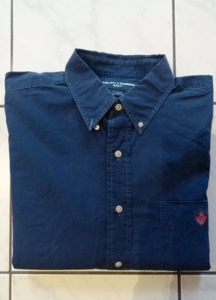 Chemise Ralph Lauren Golf - taille XL - bleue marine, marque: Ralph Lauren, état: Très bon état, taille: XL, 12,00 €, 13,30 € Protection acheteurs incluse