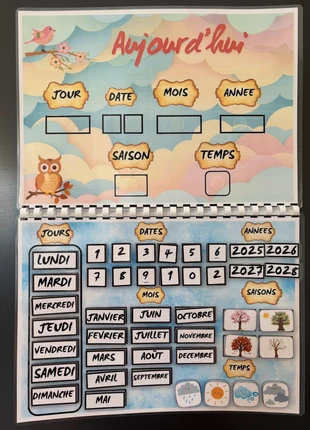 Montessori Calendrier journalier, condition: New without tags, size: 24-36 months / 92 cm, €8.00, €9.10 includes Buyer Protection Pro