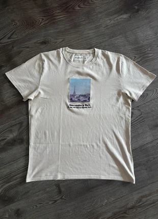 T-shirt Abercrombie & Fitch de taille L Beige, brand: Beige, condition: Very good, size: L, €10.00, €11.20 includes Buyer Protection