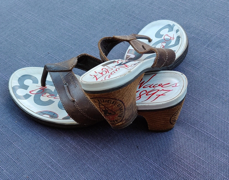 Slippers met Hak Vinted