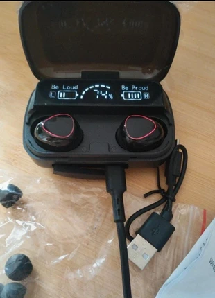 Auriculares inalámbricos bluetooth con indicador de carga, marque: NO LABEL, état: Neuf sans étiquette, 4,00 €, 4,90 € Protection acheteurs incluse