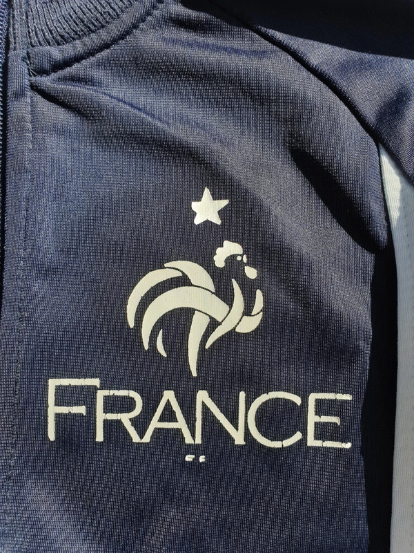 Veste de jogging bleu marine Equipe de France de football FFF 8 ans 2