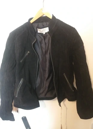 Veste en cuir, condition: New with tags, size: L / 40 / 12, €12.00, €13.30 includes Buyer Protection
