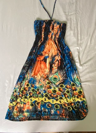 Robe été colorée, marca: Vivo Modo, estado: Muito bom, tamanho: Tamanho único, €5.00, €5.95 inclui Proteção do Comprador