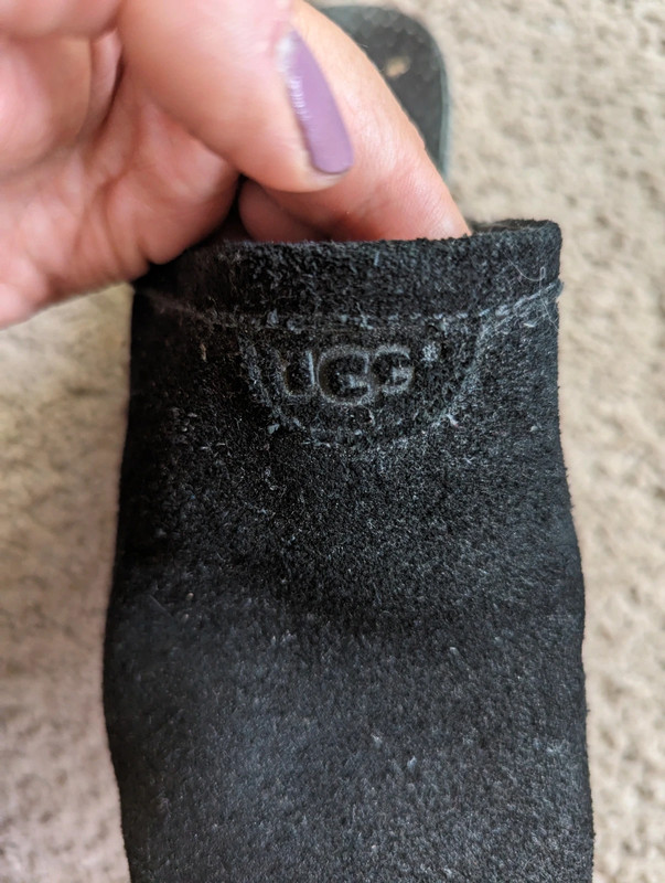 Ugg suede clogs size 7 3