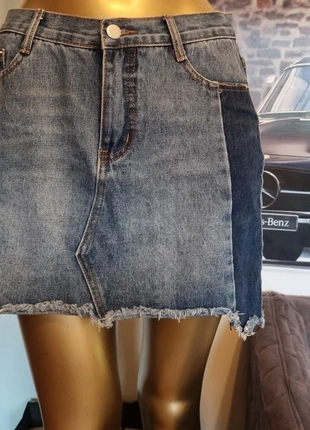 Falda corta vaquera Lili Sidonio, marque: Lili Sidonio, état: Neuf sans étiquette, taille: S / 36 / 8, 7,00 €, 8,05 € Protection acheteurs incluse