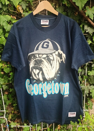 Tee shirt vintage OG Georgetown Hoyas NCAA basketball univrrsity, marque: Team Apparel, état: Très bon état, taille: XL, 30,00 €, 32,20 € Protection acheteurs incluse