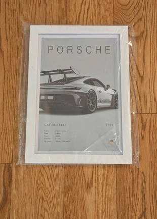Quadro Porsche GT3 RS 992 – 33x23 cm, marque: Porsche, état: Neuf avec étiquette, 11,00 €, 12,25 € Protection acheteurs incluse