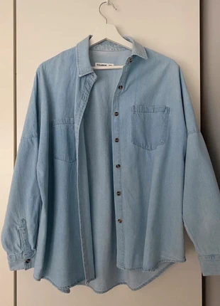 Camisa azul de Pull, marque: Pull & Bear, état: Très bon état, taille: M / 38 / 10, 12,00 €, 13,30 € Protection acheteurs incluse