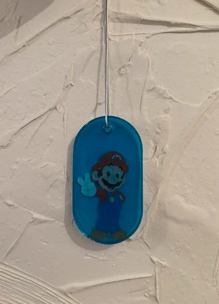 Pendentif voiture Mario, état: Neuf sans étiquette, 10,00 €, 11,20 € Protection acheteurs incluse